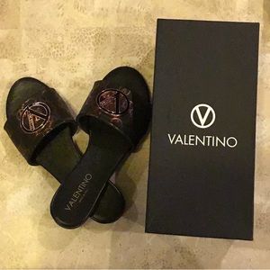Brand new in box Mario Valentino Sandals, size 9